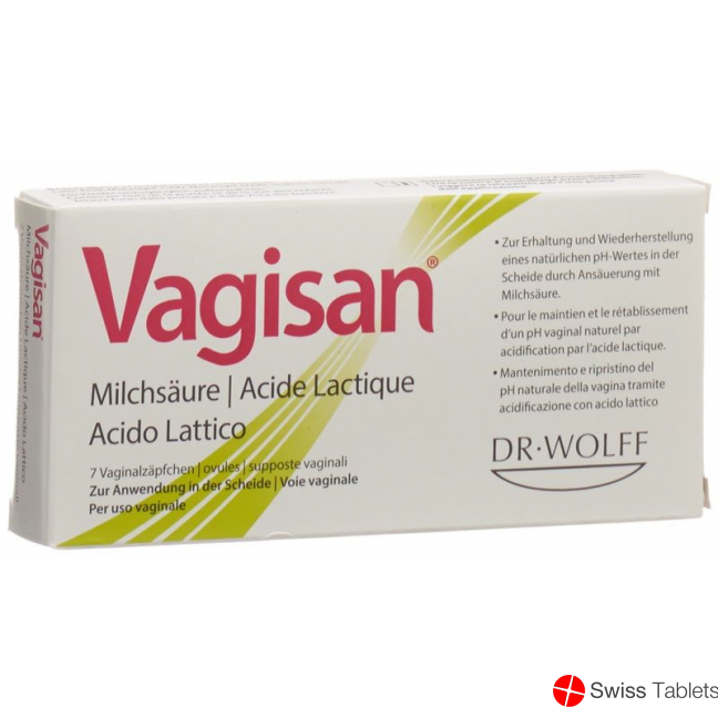 Vagisan Milchsäurezäpfchen Blister 7 Stück buy online