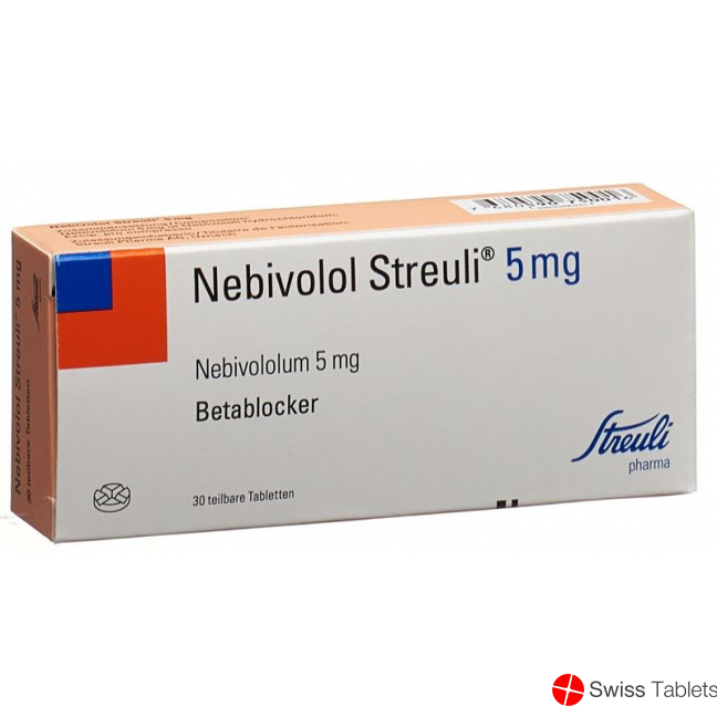 Nebivolol Streuli Tabletten 5mg 30 Stück buy online