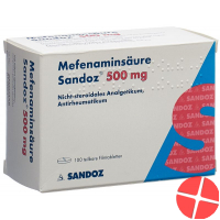 Mefenaminsäure Sandoz 500mg Teilbar 100 Stück