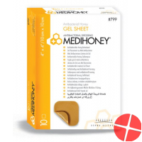 Medihoney Gel Sheet 5x5cm 10 Stück