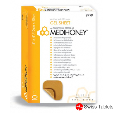 Medihoney Gel Sheet 5x5cm 10 Stück buy online