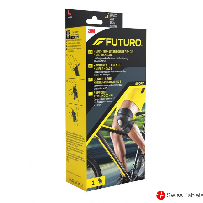 3M Futuro Sport Kniebandage Grösse L buy online