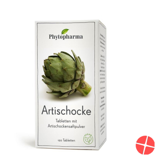 Phytopharma Artischocke Tabletten 120 Stück