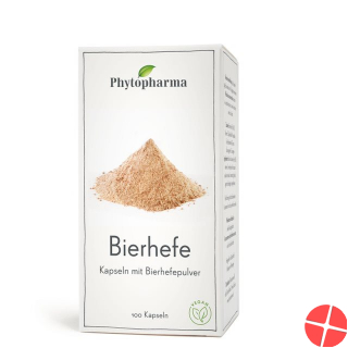 Phytopharma Bierhefe Kapseln 100 Stück