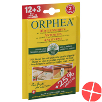 Orphea Mottenschutzblätter 12+3stk Aktion