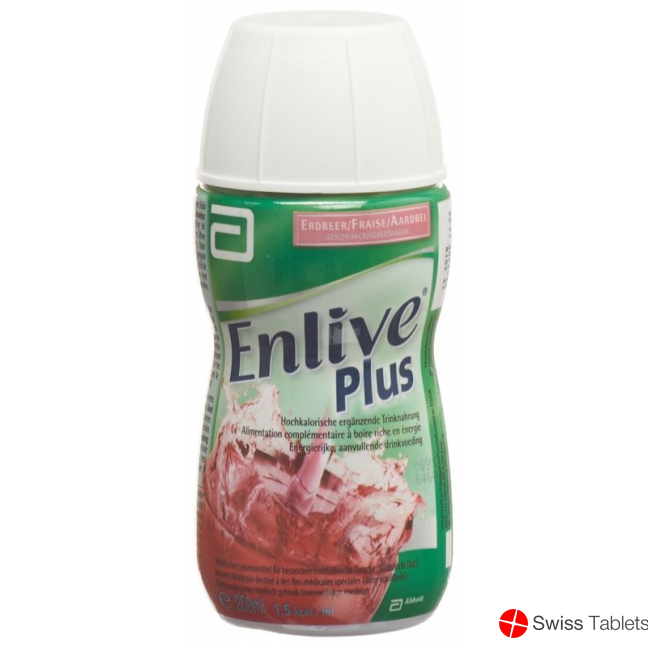 Enlive Plus Erdbeer 200ml buy online