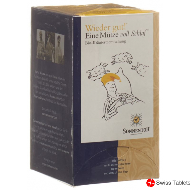 Sonnentor Eine Muetze Voll Schlaf Tee 18 Beutel buy online
