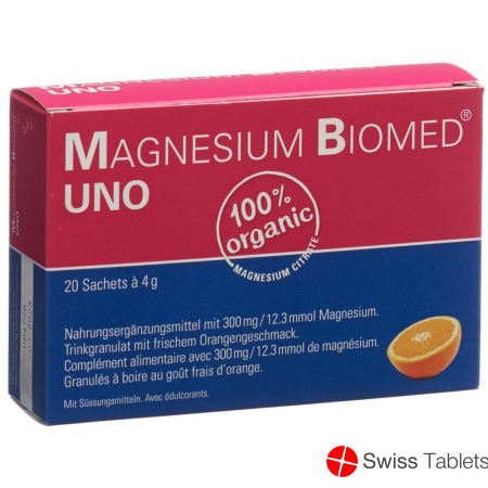 Magnesium Biomed Uno 20 Granulate bags buy online