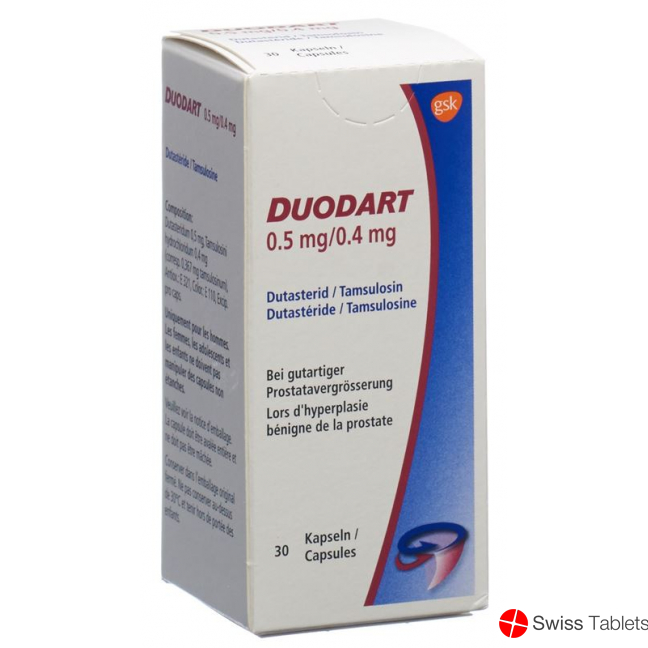 Duodart Kapseln 0.5mg 30 Stück buy online