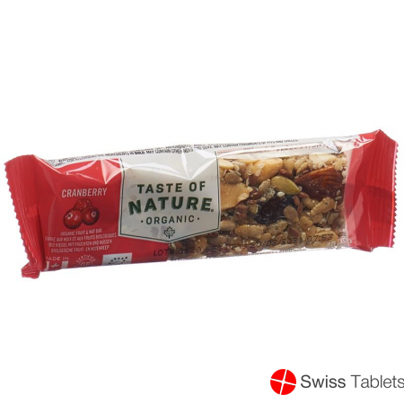 Taste Of Nature Riegel Cranberry 40g buy online