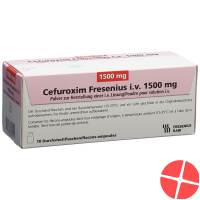 Cefuroxim Fresenius 1500mg i.v. Durchstechflasche 10 Stück