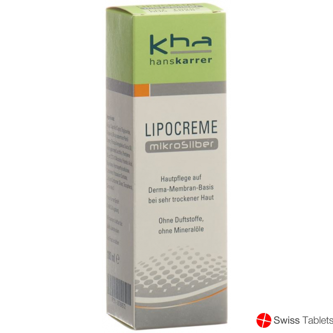 Hans Karrer Mikrosilber Lipocreme 100ml buy online