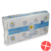 Zvg Wc Papier Zetflower 3lg Recyc Rolle 72 Stück