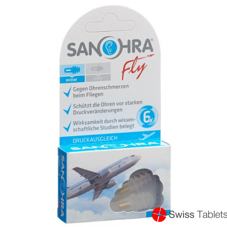 Sanohra Fly Ohrenstöpsel Erwachsene 2 Stück buy online