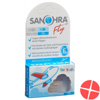 Sanohra Fly Ohrenstöpsel Kinder 2 Stück