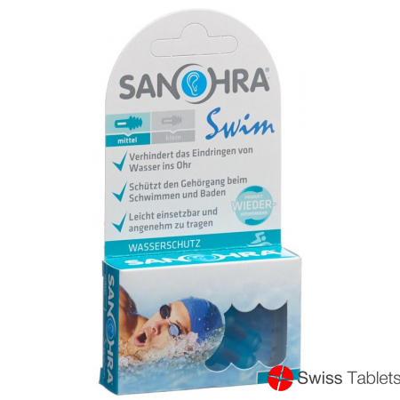 Sanohra Swim Ohrenstöpsel Erwachsene 2 Stück buy online
