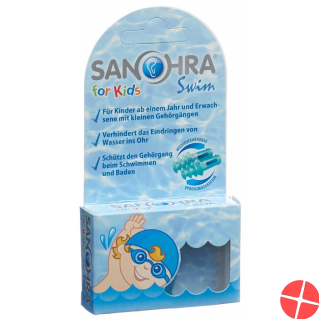 Sanohra Swim Ohrenstöpsel Kinder 2 Stück