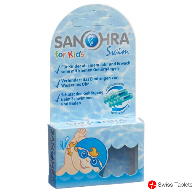 Sanohra Swim Ohrenstöpsel Kinder 2 Stück buy online