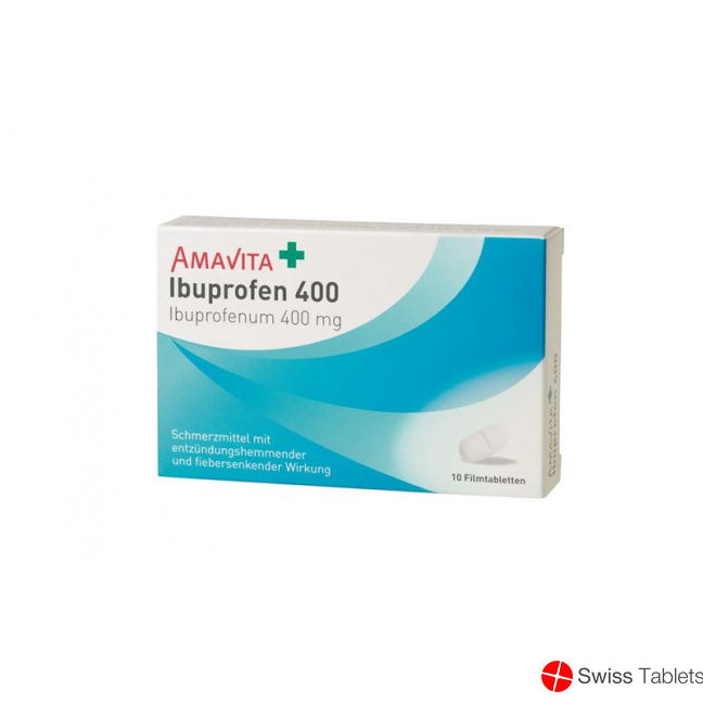 Amavita Ibuprofen Filmtabletten 400mg 10 Stück buy online
