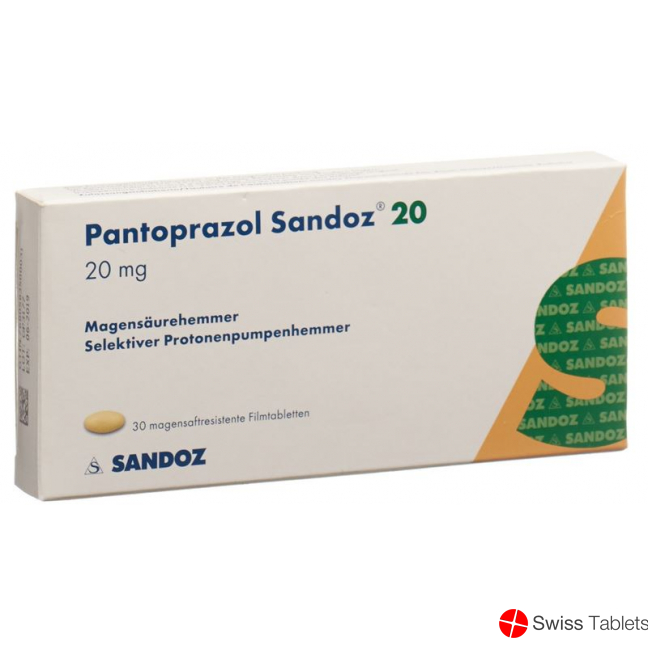 Pantoprazol Sandoz Tabletten 20mg 30 Stück buy online