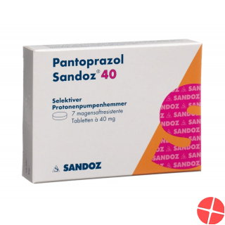 Pantoprazol Sandoz 40 mg 7 tablets