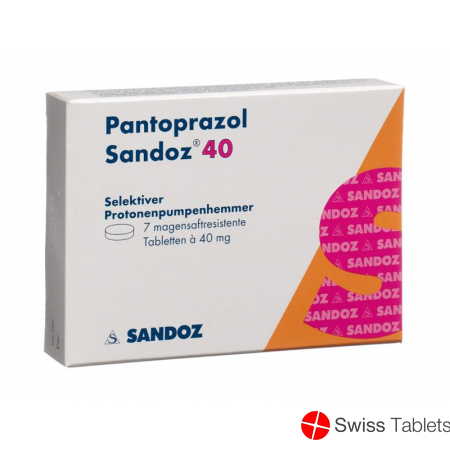 Pantoprazol Sandoz Tabletten 40mg 7 Stück buy online