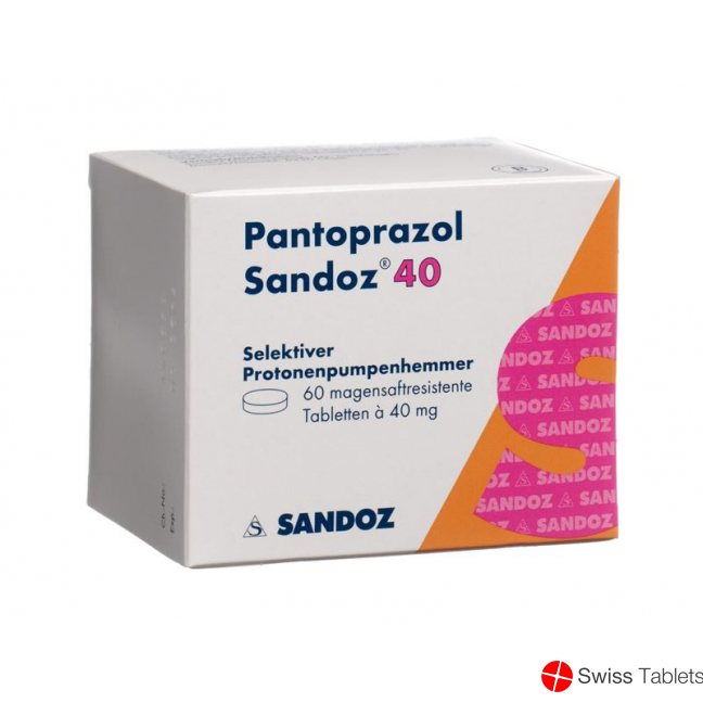 Pantoprazol Sandoz Tabletten 40mg 60 Stück buy online