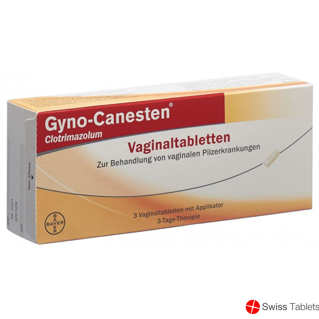 Gyno Canesten 200mg 3 Vaginaltabletten buy online
