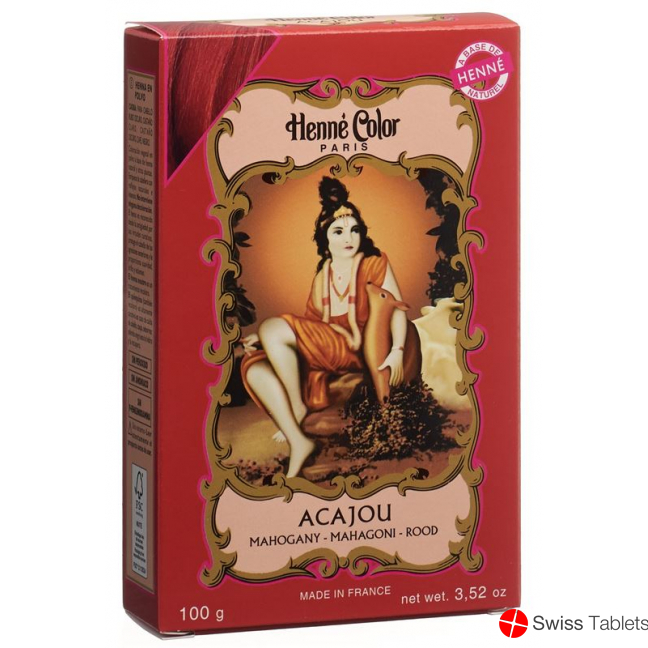 Henné Color Mahagoni Henna-Pulver 100g buy online