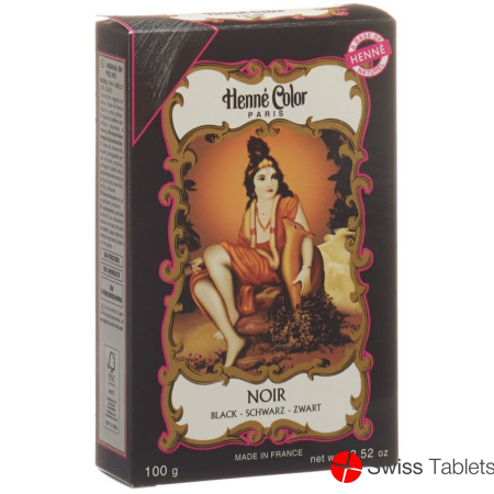 Henné Color Schwarz Henna-Pulver 100g buy online