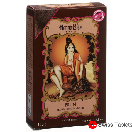 Henné Color Braun Henna-Pulver 100g buy online