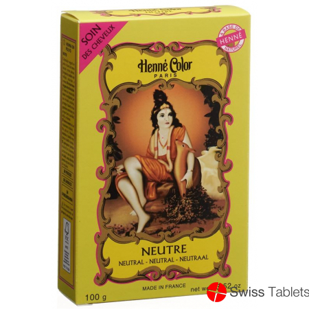 Henné Color Neutral Henna-Pulver 100g buy online
