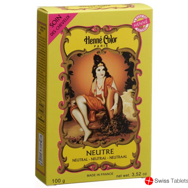 Henné Color Neutral Henna-Pulver 100g buy online