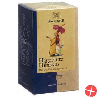 Sonnentor Hagebutte Hibiskus Tee 18 Beutel 3g