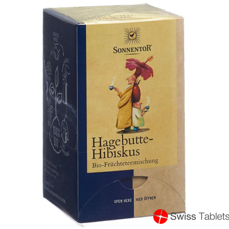 Sonnentor Hagebutte Hibiskus Tee 18 Beutel 3g buy online