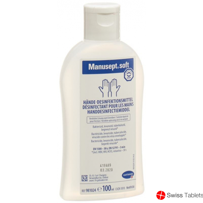 Manusept Soft Händedesinfektion 100ml buy online