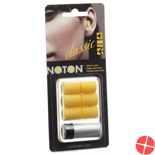 Noton Ear Gehörschutzpfropfen Blister 3 Paar