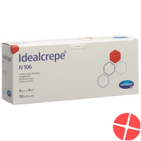 Idealcrepe N106 Elastische Binde 4mx6cm 10 Stück