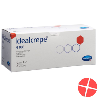 Idealcrepe N106 Elastische Binde 4mx10cm 10 Stück