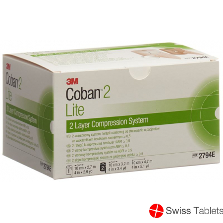 3M Coban2 Lite 2-lagen Kompressions-System 1 Set buy online
