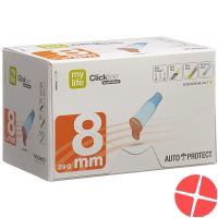 Mylife Clickfine Auto Protect Pen Nadel 29g x 8mm 100 Stück