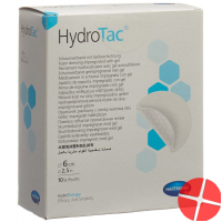 Hydrotac Wundverband 6cm Rund Steril 10 Stück