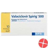 Valaciclovir Therica Filmtabletten 500mg 10 Stück