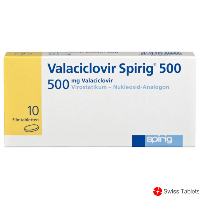 Valaciclovir Therica Filmtabletten 500mg 10 Stück buy online