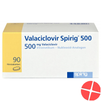 Valaciclovir Spirig Filmtabletten 500mg 90 Stück