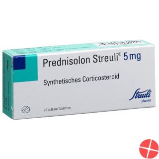 Prednisolon Streuli Tabletten 5mg 20 Stück