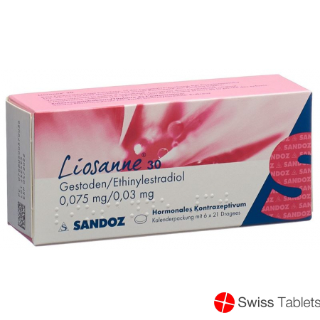 Liosanne 30 Dragees 6x 21 Stück buy online