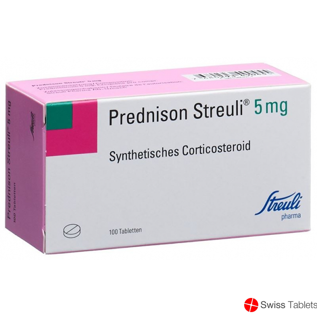 Prednison Streuli Tabletten 5mg 100 Stück buy online