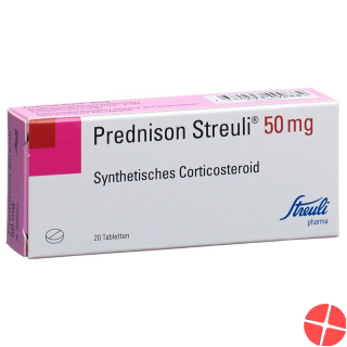 Prednison Streuli Tabletten 50mg 20 Stück