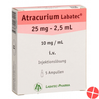 Atracurium Labatec 25mg/2.5ml 5 Ampullen 2.5ml
